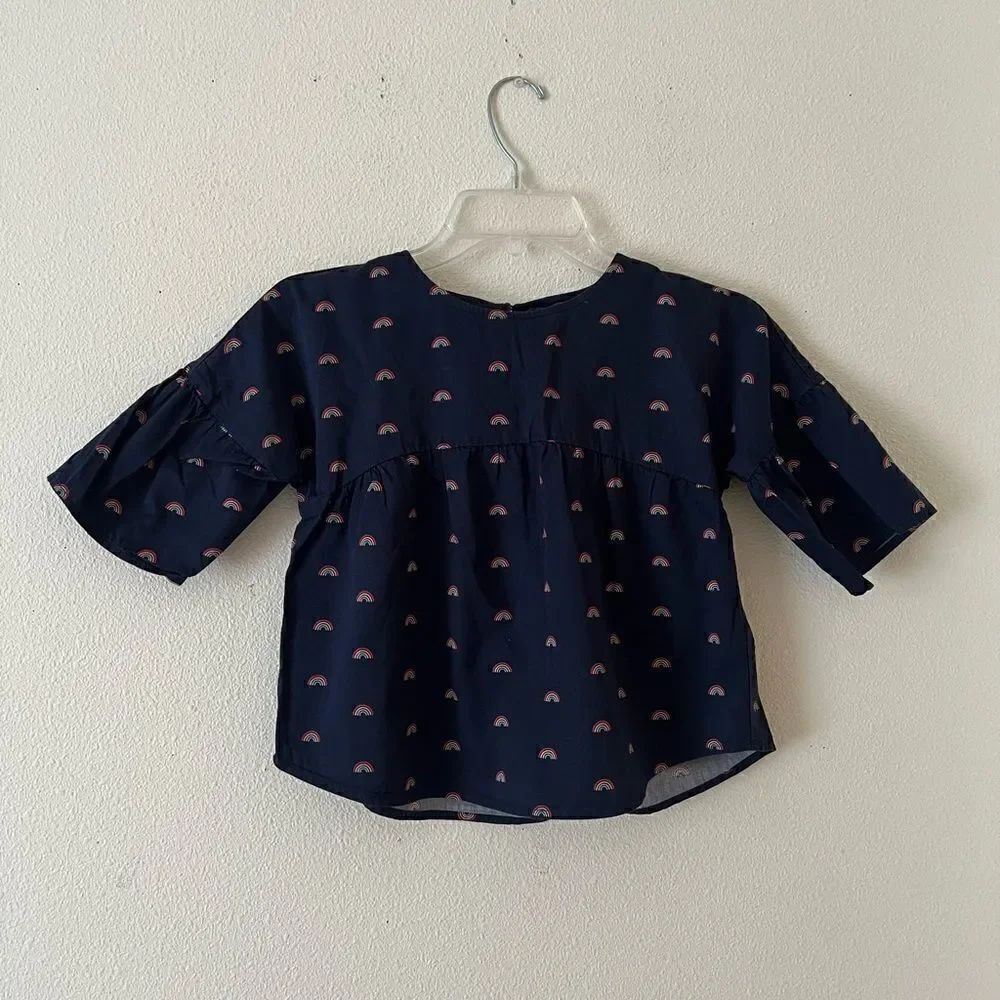 Gymboree Rainbow Top new condition size 7-8